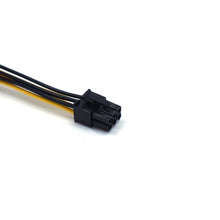 Load the image into the gallery, &lt;transcy&gt;PSU Server cables - 6pin to 8pin (6 + 2)&lt;/transcy&gt;
